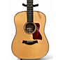 Used 2002 Taylor 710E NATURAL Acoustic Electric Guitar