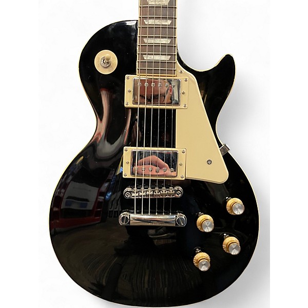 Used Epiphone Les Paul Standard Black Solid Body Electric Guitar