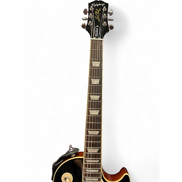 Used Epiphone Les Paul Standard Black Solid Body Electric Guitar