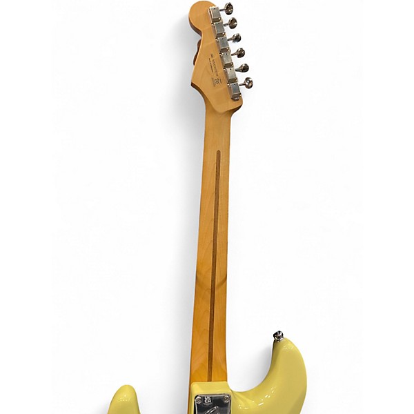 Used Fender Player Stratocaster Yellow Solid Body Electric Guitar