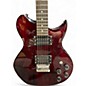 Used Washburn WI14 Trans Crimson Red Solid Body Electric Guitar