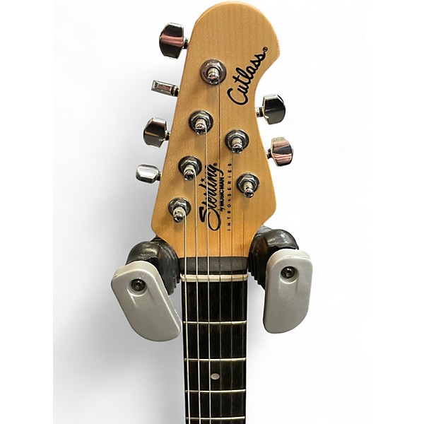 Used Sterling by Music Man CUTLASS Orange Solid Body Electric Guitar