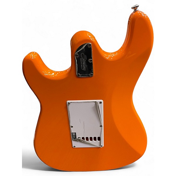 Used Sterling by Music Man CUTLASS Orange Solid Body Electric Guitar
