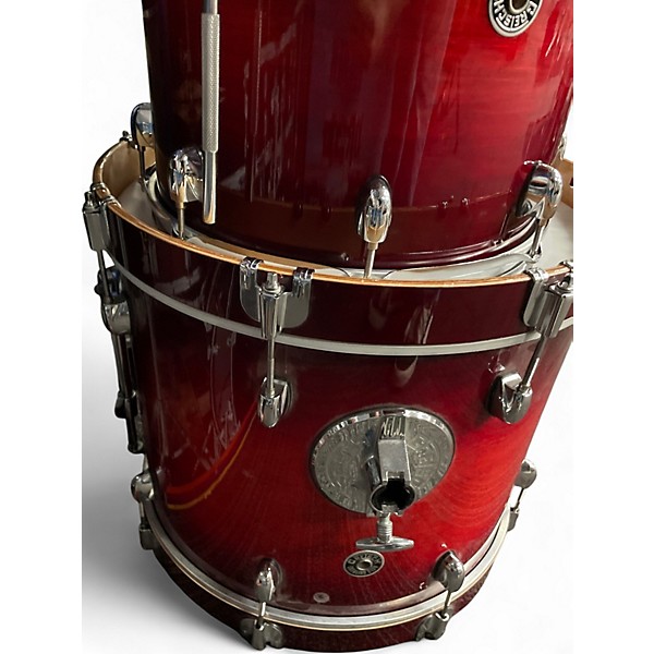Used Gretsch Drums 3 Piece Catalina Club Jazz Series GLOSS CRIMSON BURST Drum Kit