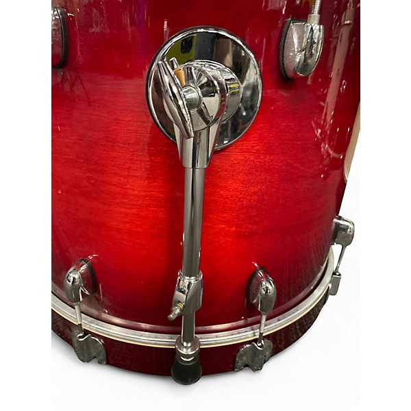 Used Gretsch Drums 3 Piece Catalina Club Jazz Series GLOSS CRIMSON BURST Drum Kit