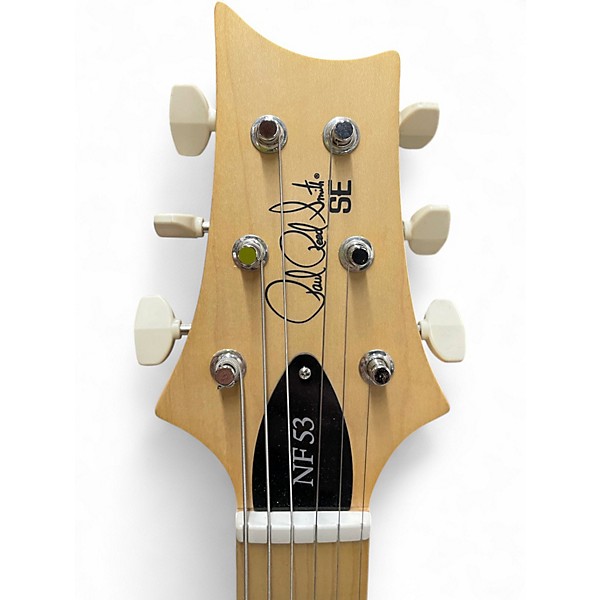 Used PRS SE NE53 WHITE Solid Body Electric Guitar