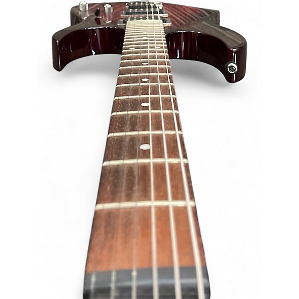 Used Ibanez RG421 Blackberry Sunburst Solid Body Electric Guitar