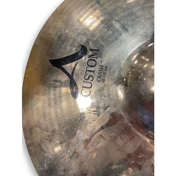 Used Zildjian 18in A Custom Crash Cymbal