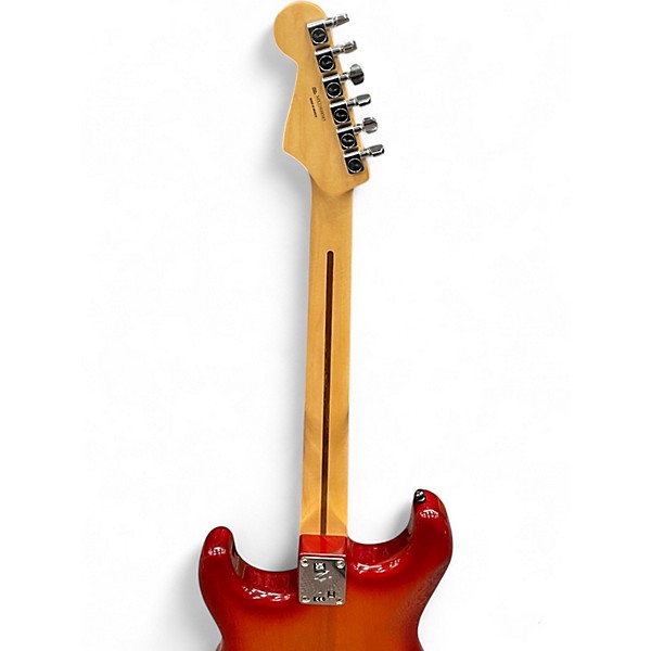 Used Fender Player Stratocaster Cherry Sunburst Solid Body Electric Guitar