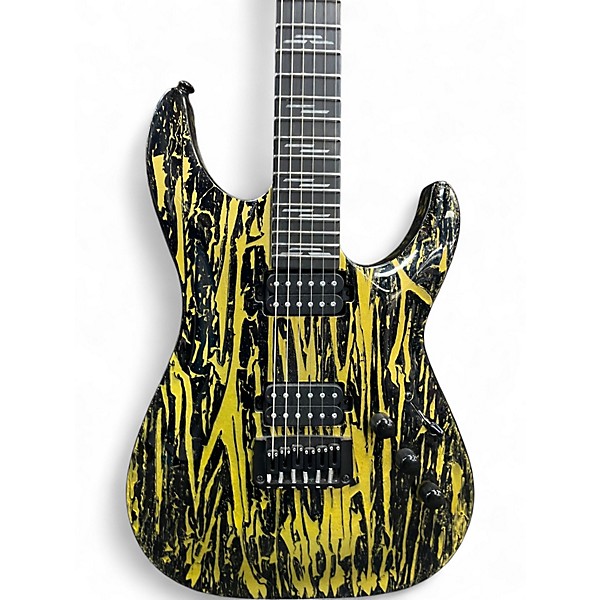 Used Schecter Guitar Research C1 Gold Mountain Solid Body Electric Guitar