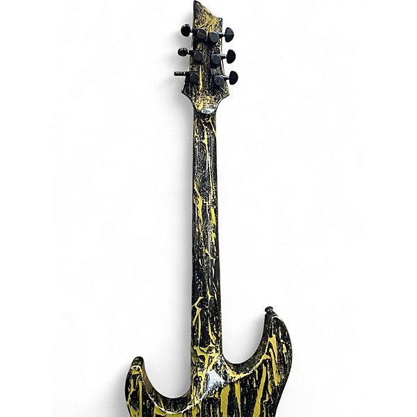 Used Schecter Guitar Research C1 Gold Mountain Solid Body Electric Guitar