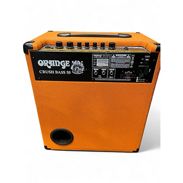 Used Orange Amplifiers CRUSH BASS 50 Bass Combo Amp