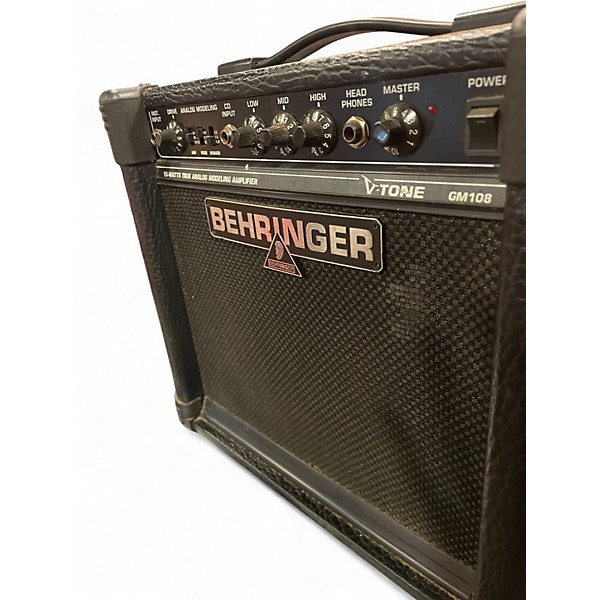 Used Behringer GM108 15W 1X8 V Tone Guitar Combo Amp