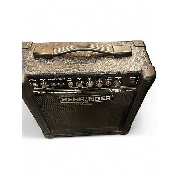 Used Behringer GM108 15W 1X8 V Tone Guitar Combo Amp
