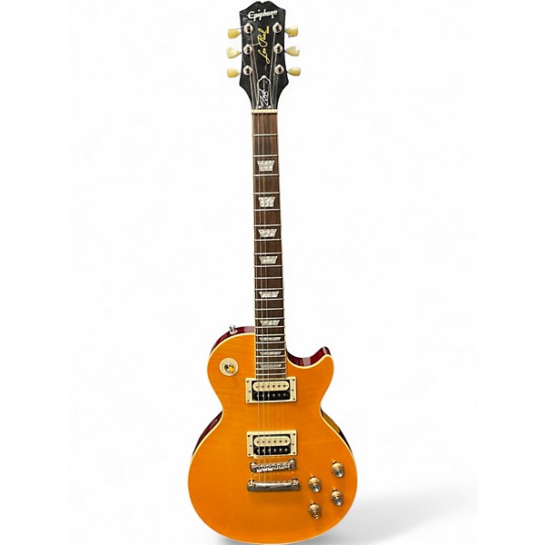 Used Epiphone Slash Appetite For Destruction Orange Solid Body Electric Guitar