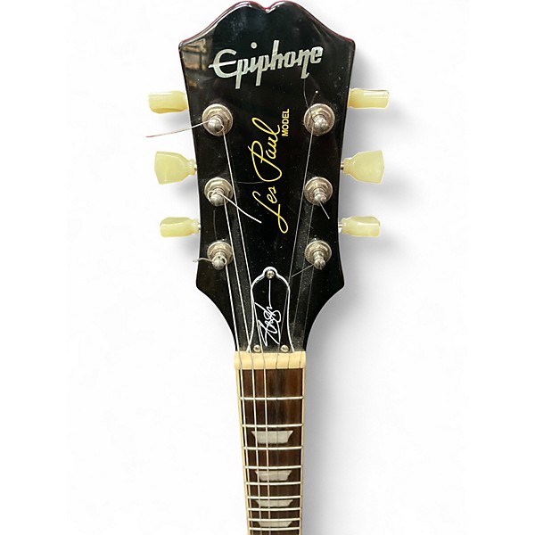 Used Epiphone Slash Appetite For Destruction Orange Solid Body Electric Guitar