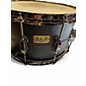 Used TAMA 14in LST148 S.L.P SNARE Black Drum thumbnail