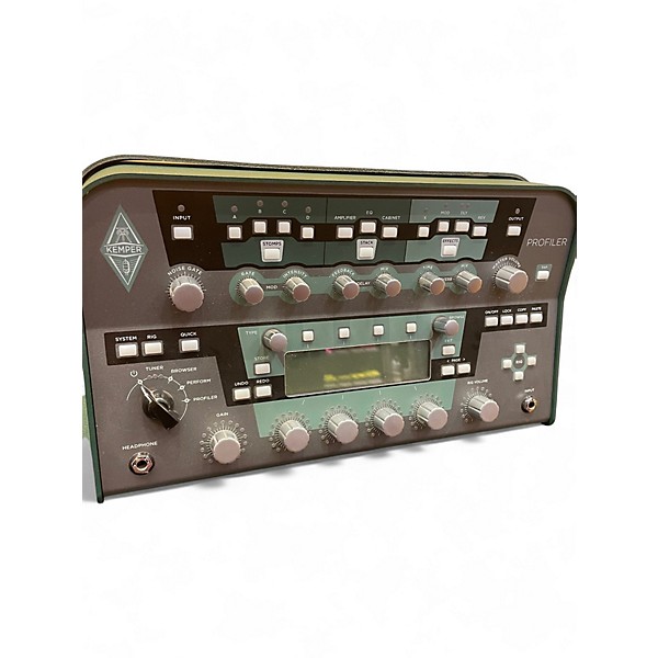 Used Kemper PROFILER PACKAGE WITH CONTROLLER AND CABINET Solid State Guitar Amp Head