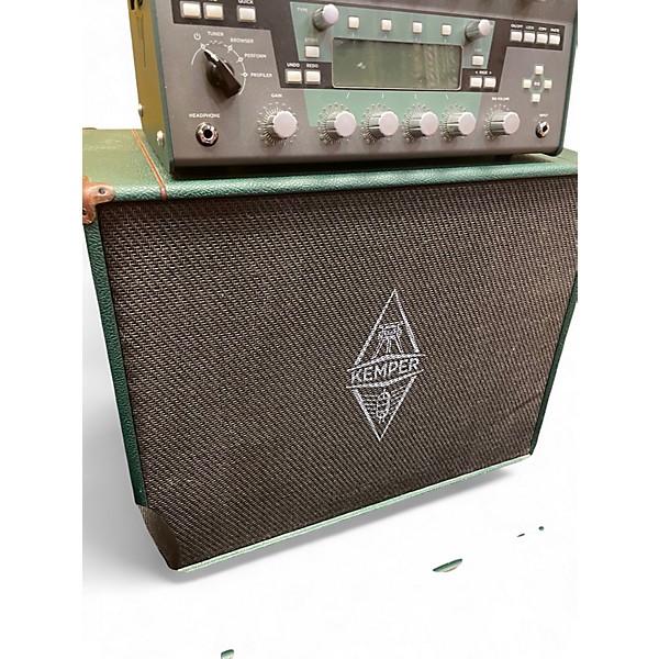 Used Kemper PROFILER PACKAGE WITH CONTROLLER AND CABINET Solid State Guitar Amp Head