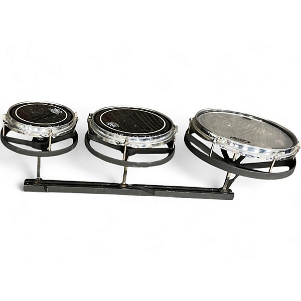 Used Remo Multiple Rototom BLACK Roto Toms