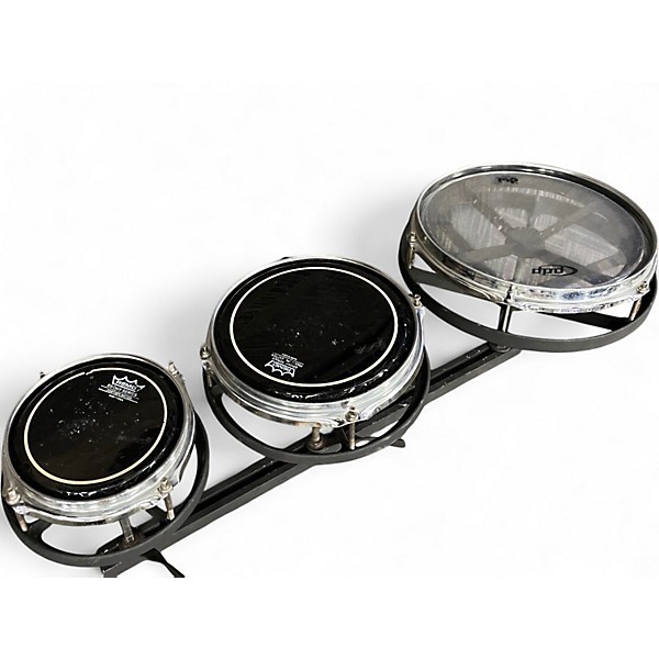 Used Remo Multiple Rototom BLACK Roto Toms