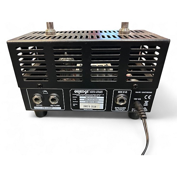 Used Orange Amplifiers Micro Dark 20W Tube Guitar Amp Head