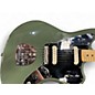 Used Fender American Pro Jaguar olive Solid Body Electric Guitar