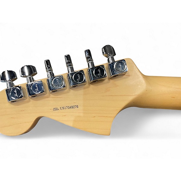 Used Fender American Pro Jaguar olive Solid Body Electric Guitar