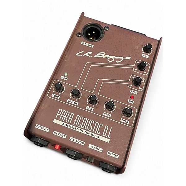 Used LR Baggs Para Acoustic DI Direct Box Pre With EQ Direct Box