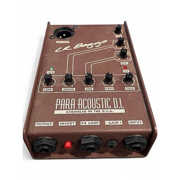 Used LR Baggs Para Acoustic DI Direct Box Pre With EQ Direct Box