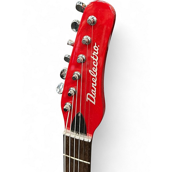Used Danelectro BARITONE RED Baritone Guitars