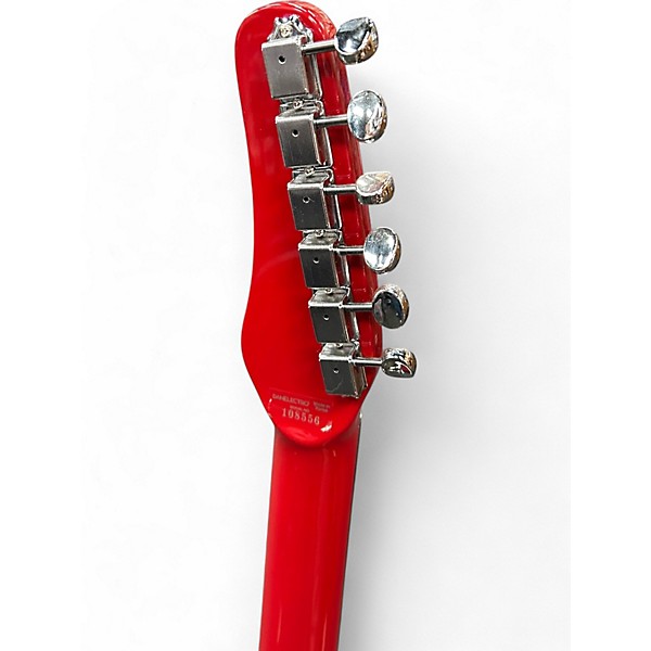 Used Danelectro BARITONE RED Baritone Guitars