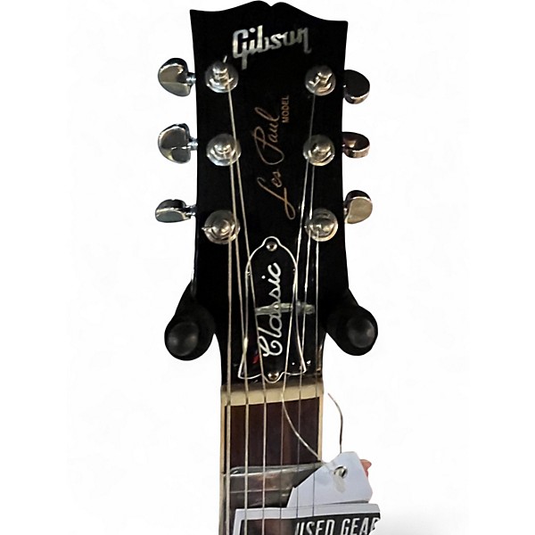 Used 2023 Gibson Les Paul Classic Sandburst Solid Body Electric Guitar