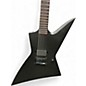 Used ESP LTD Black Metal Black Solid Body Electric Guitar