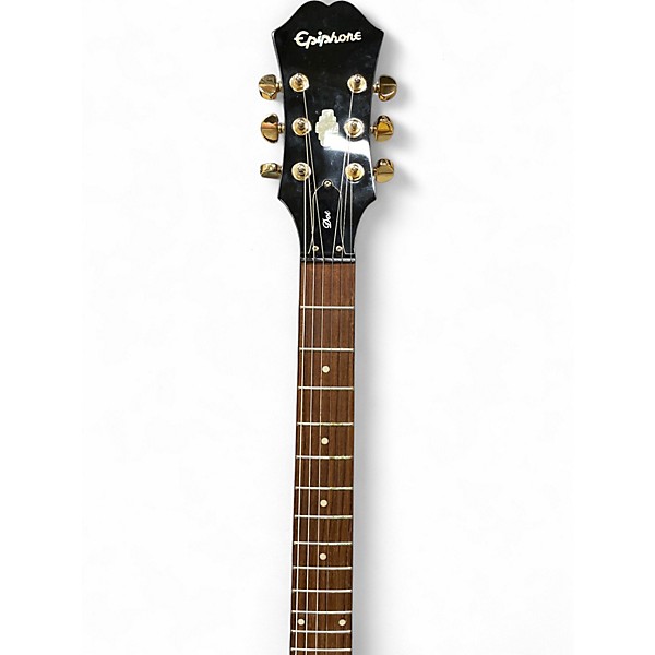 Used Epiphone Dot Deluxe Flametop 2 Color Sunburst Hollow Body Electric Guitar