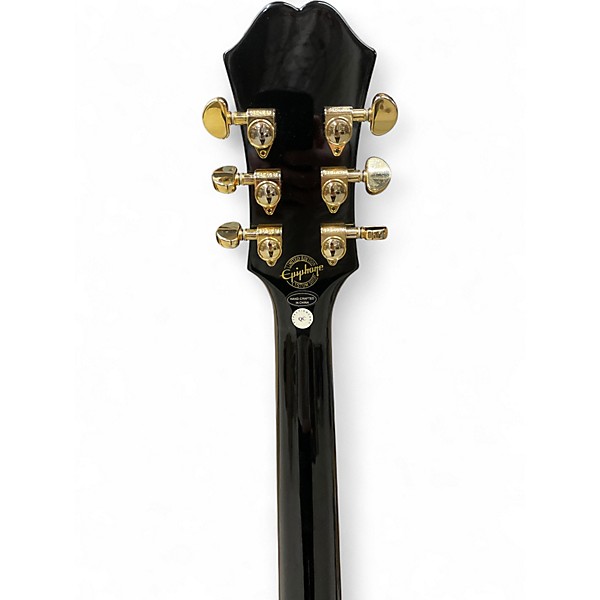 Used Epiphone Dot Deluxe Flametop 2 Color Sunburst Hollow Body Electric Guitar