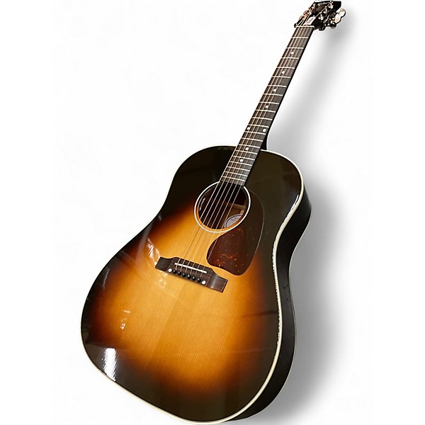 Used Gibson J45 Standard Vintage Sunburst Acoustic Electric Guitar