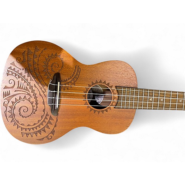 Used Luna Concert Tattoo Mahogany Ukulele