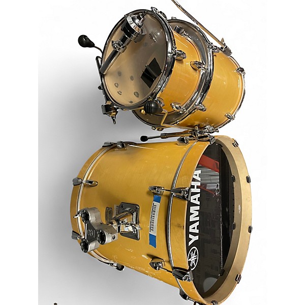 Used Yamaha 3 Piece Stage Custom Natural Drum Kit