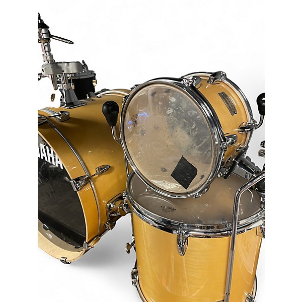 Used Yamaha 3 Piece Stage Custom Natural Drum Kit