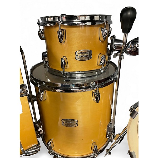 Used Yamaha 3 Piece Stage Custom Natural Drum Kit