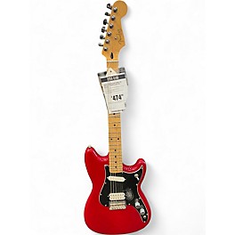 Used Fender Duo Sonic HS Red Solid Body Electric Guitar