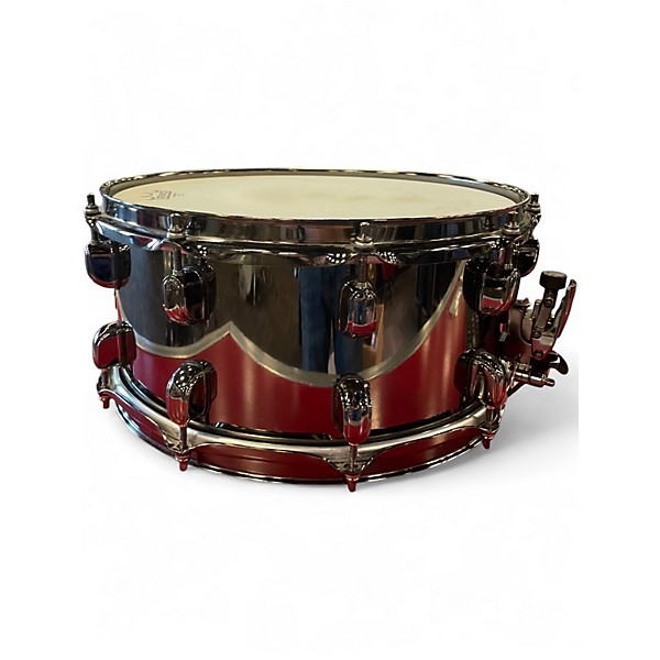 Used TAMA 14X6.5 Sound Lab Project Black Brass Snare Black Drum