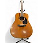 Vintage 1970s Mountain Cf W400WD Natural Acoustic Guitar