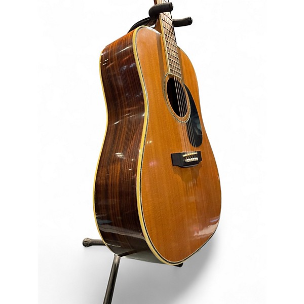 Vintage 1970s Mountain Cf W400WD Natural Acoustic Guitar