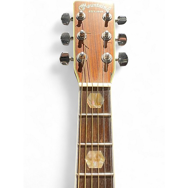Vintage 1970s Mountain Cf W400WD Natural Acoustic Guitar