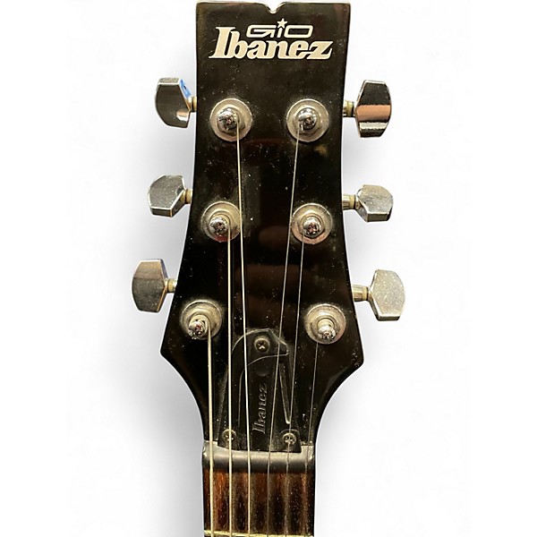 Used 2010s Ibanez GART50Q Red Burst Solid Body Electric Guitar