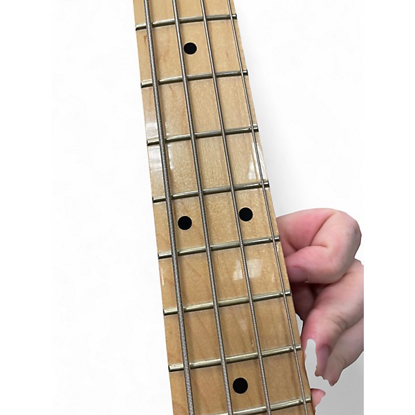 Used Fender Player Jazz Bass GREEN BURST Electric Bass Guitar