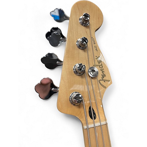 Used Fender Player Jazz Bass GREEN BURST Electric Bass Guitar