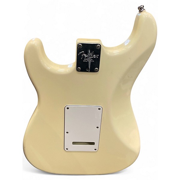 Vintage 1999 Fender American Standard Stratocaster Vintage White Solid Body Electric Guitar
